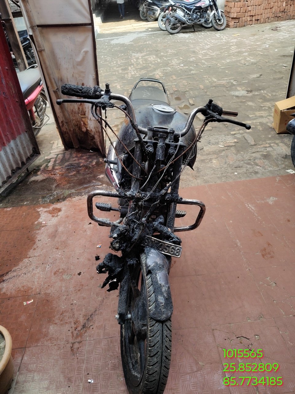 HONDA MOTORCYCLE SHINE 100 DX OBD2B