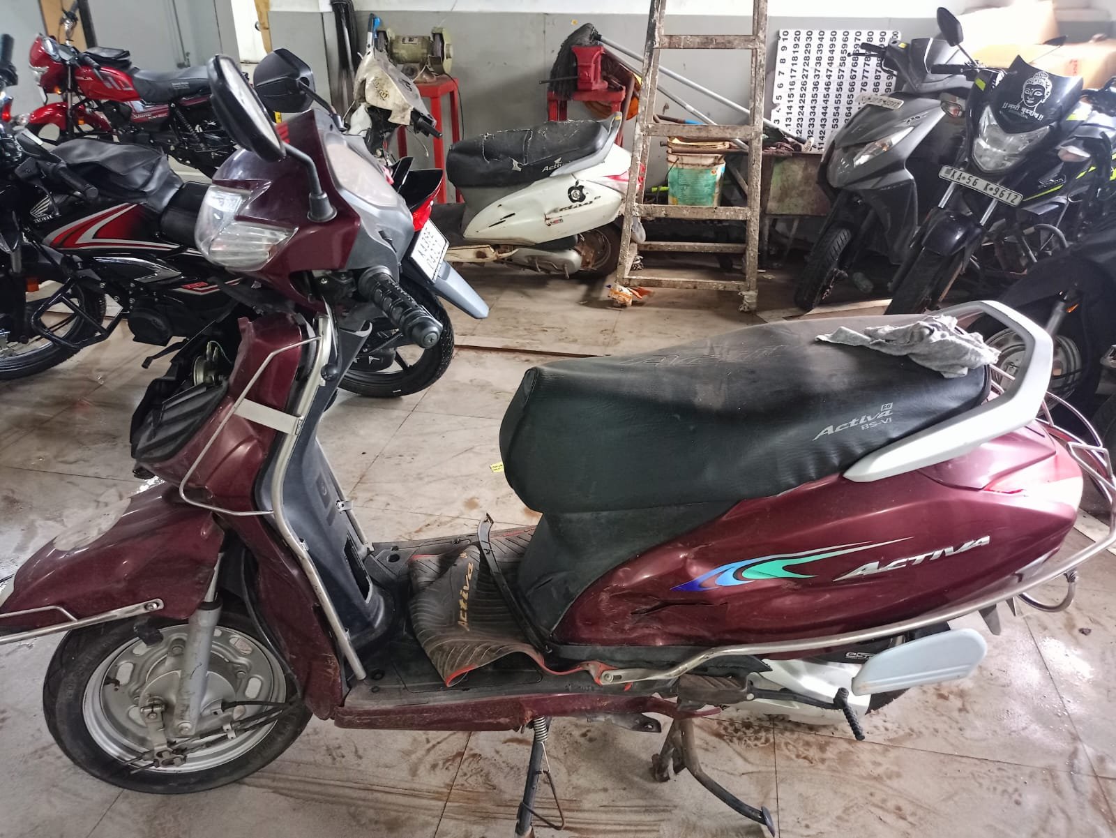 HONDA MOTORCYCLE ACTIVA 6G DLX
