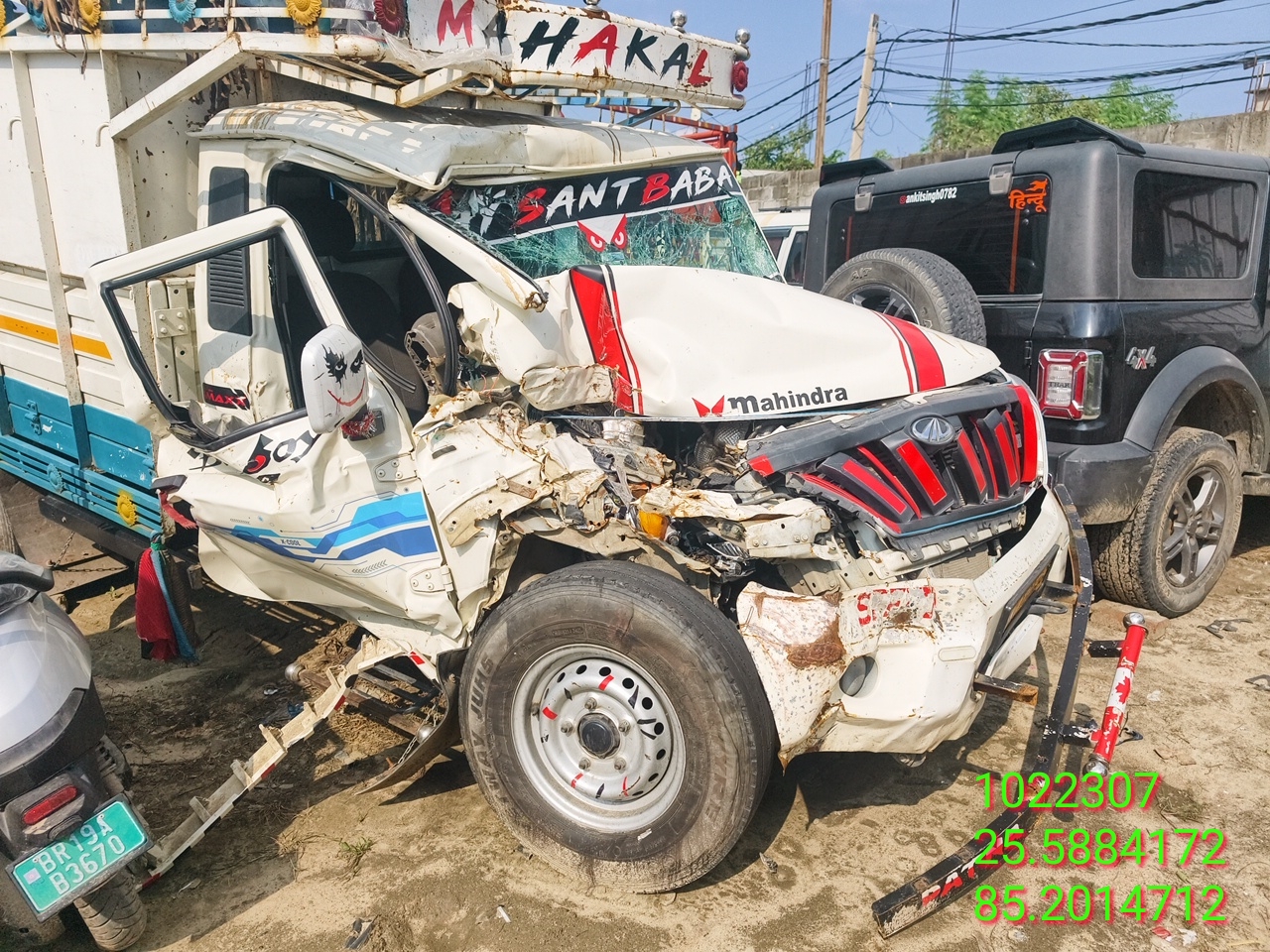 M & M BOLERO MAXX HD 1.7L VXI PICK UP VAN