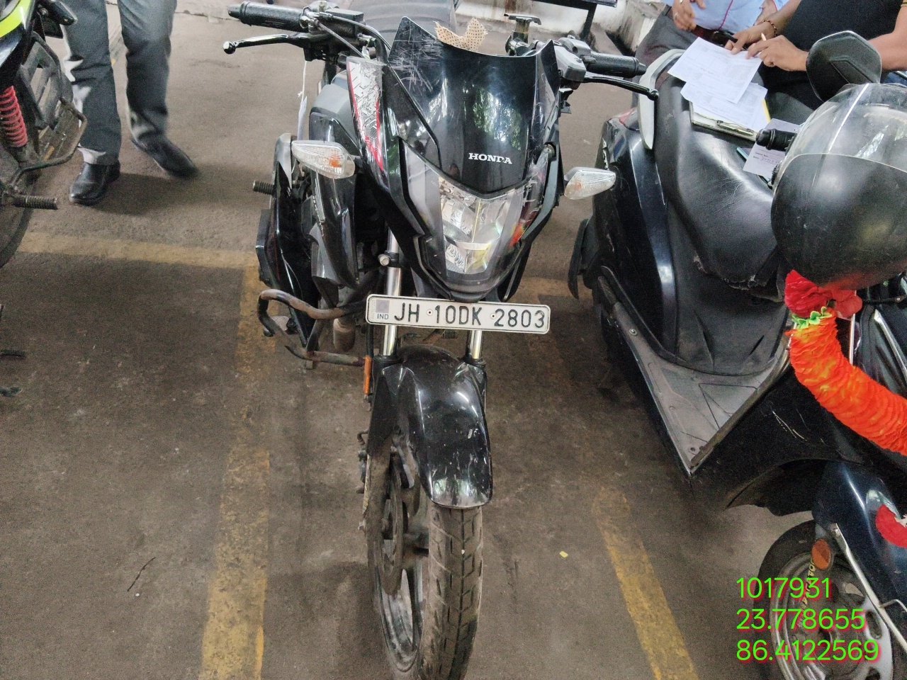 HONDA MOTORCYCLE NEW SP 125 DISC OBD2B