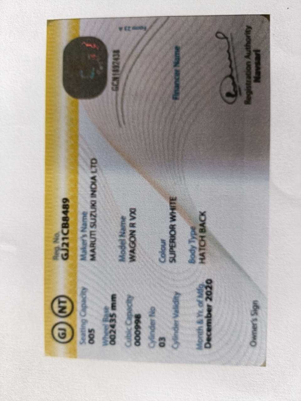 MARUTI WAGON R VXI. 2020 PETROL