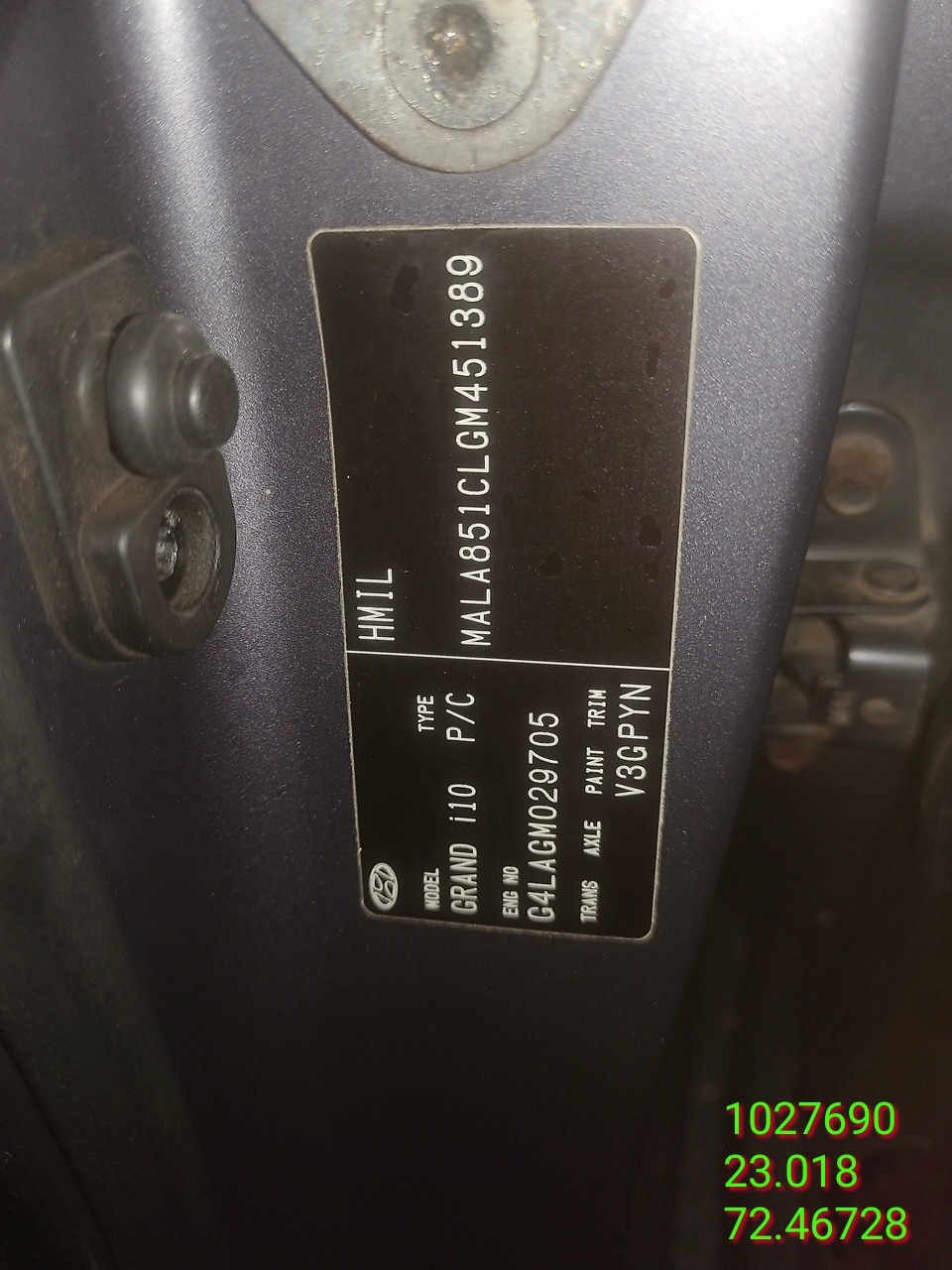 HYUNDAI GRAND I10 MAGNA 1.2 VTVT 2016 PETROL