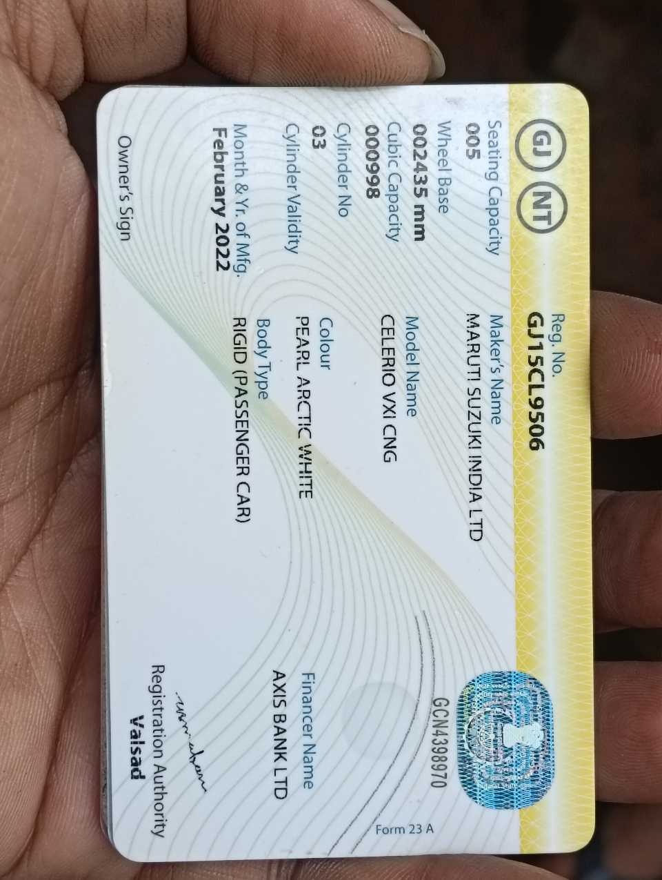 MARUTI CELERIO VXI